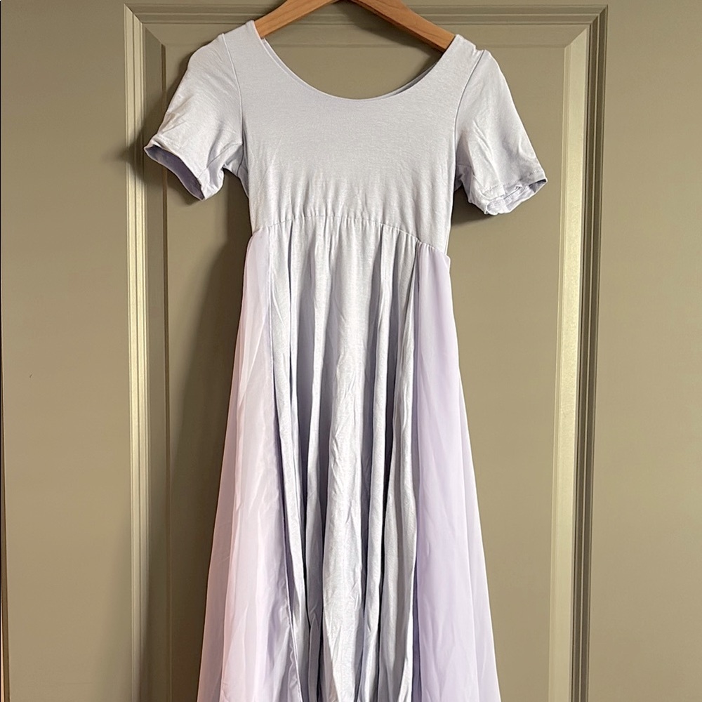 Elegant Lavender Kids Dress